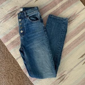 Reformation Liza Straight Leg Jean